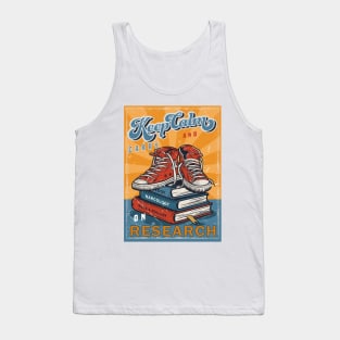 Keep Calm and Carry on Research, PhD Gift Tank Top